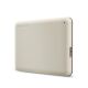 3. Toshiba Canvio Advance External Hard Drive 1 TB 2.5" USB Type-A 2.0/3.2 Gen 1 (3.1 Gen 1) White