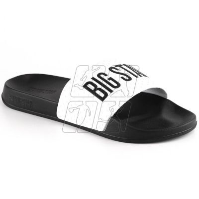 2. Big Star M INT1905B foam sports slippers white