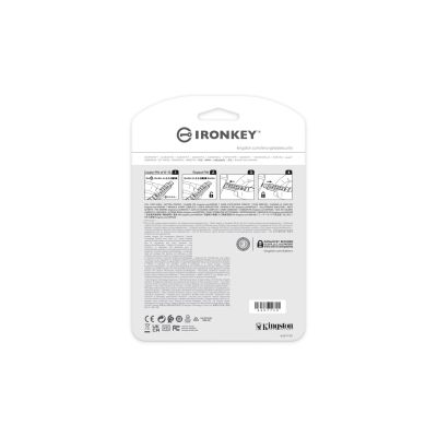 4. Kingston Technology IronKey Keypad 200 USB Flash Drive 32GB USB Type-A 3.2 Gen 1 (3.1 Gen 1) Blue