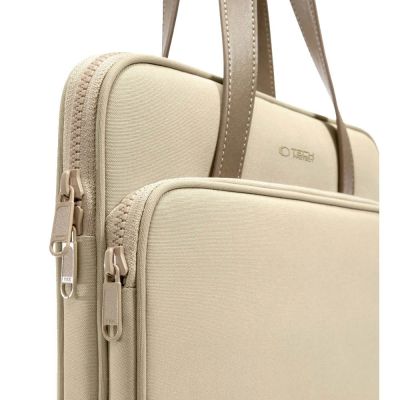 7. Tech-Protect Carrying Bag for 13-14" Laptop - Beige