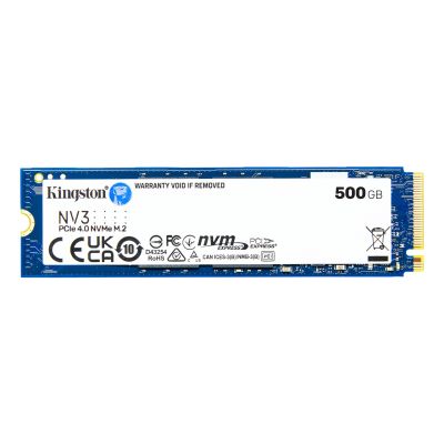 3. Kingston 500G NV3 M.2 2280 PCIe 4.0 NVMe SSD