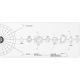 Dark Project Terra Nova Gaming Mousepad White