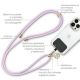 2. Guess CBDY Cord phone strap - lilac