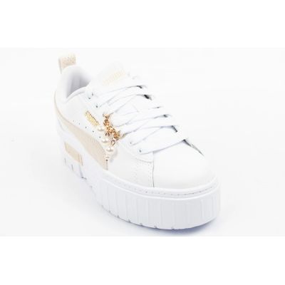 6. Puma Mayze Coquette Women's Sneakers White Platform Sports Shoes