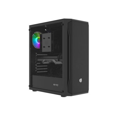 50. FURY COMPUTER CASE FURY SHOBO RGB MIDI TOWER WITH WINDOW BLACK