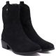 4. Women’s Black Openwork Ankle Boots M.Daszyński MR2353-23