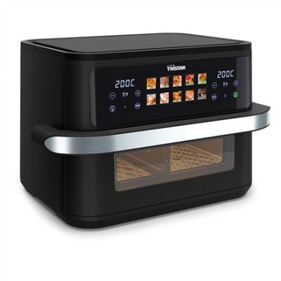 6. Tristar Double 10L Autonomous 2800W Hot Air Fryer Black, Stainless Steel