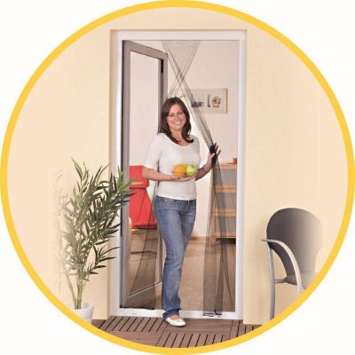 18. DOOR MOSQUITO NET 2X60X210 BLACK