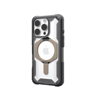 6. UAG Plasma XTE Magsafe - protective case with stand for iPhone 16 Pro compatible with MagSafe (ash/titanium)