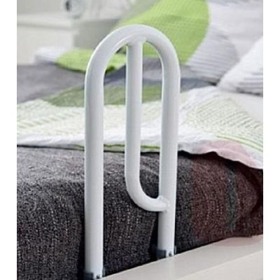 2. A neat bed rail that makes getting up easier