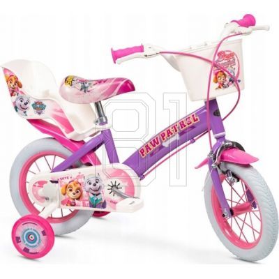 5. Children's bike TOIMSA 12" Paw Patrol Violet 1280 Girl