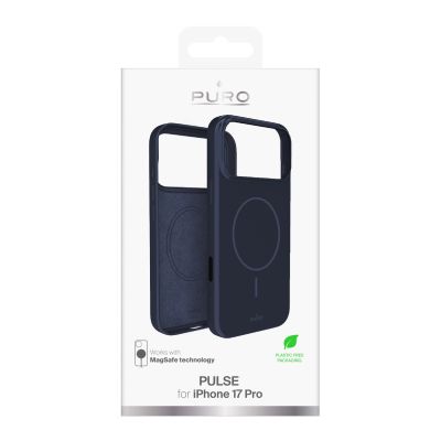 2. Puro Pulse iPhone 17 Pro Polycarbonate Protective Case - Dark Blue