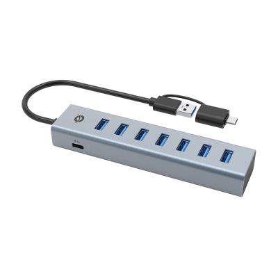 3. Conceptronic HUBBIES21GP USB 3.2 Gen 1 (3.1 Gen 1) Type-A 5000 Mbit/s Hubs and Hubs Gray
