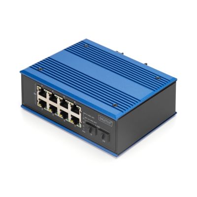 2. Industrial Ethernet Switch 8+2 -Port Gigabit PoE Switch 8 Port GE PoE RJ45, 2 GE SFP Port