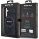 8. AMG Silicone Carbon Pattern MagSafe case for Samsung Galaxy S24 - black