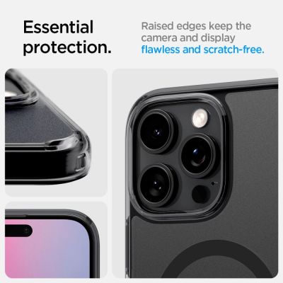 12. Spigen Ultra Hybrid Case for iPhone 16 Pro - Black