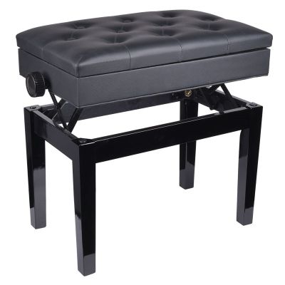 V-TONE BENCH 2 BK piano bench with storage