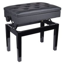 V-TONE BENCH 2 BK piano bench with storage