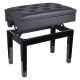 V-TONE BENCH 2 BK piano bench with storage