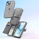 4. Dux Ducis Lawa Leather Case for iPhone 15 - Gray