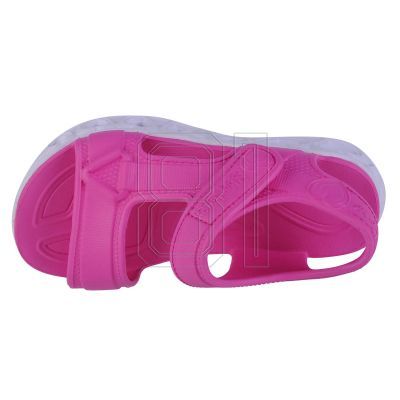3. Skechers Heart Lights Sandal - Always Flashy 308045L-PNK Pink 34