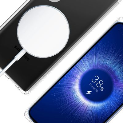 9. 3mk Armor MagCase for Samsung Galaxy S25 Ultra - Transparent