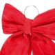 4. RED DECORATIVE BOW 32x40x3CM MICA