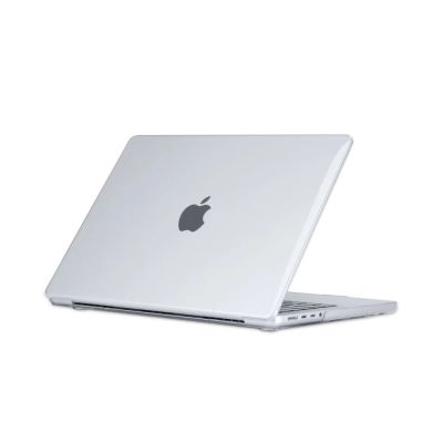 6. Tech-Protect SmartShell Case for MacBook Pro 14" M1 / M2 / M3 2021-2023 - Transparent