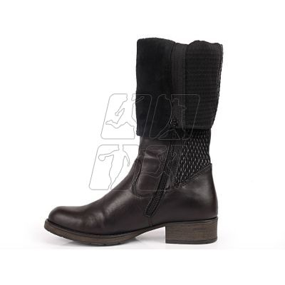 4. Leather boots Rieker W Z9591-00 black