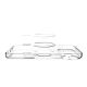 7. Spigen Ultra Hybrid MagSafe Case for iPhone 17 Pro Max - Clear Navy Blue
