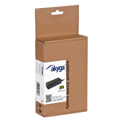5. Akyga AK-ND-52 AC Adapter for IBM, Lenovo Notebook (19.5V; 6.15A; 120W; Slim Tip, Square yellow )