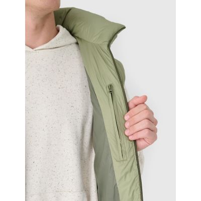 9. Men's down vest with natural filling 4F 4FWAW24TVJAM148-43S