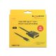 3. DeLOCK 2m, USB-C/DVI 24+1 external usb graphics card 3840 x 2160 px Black