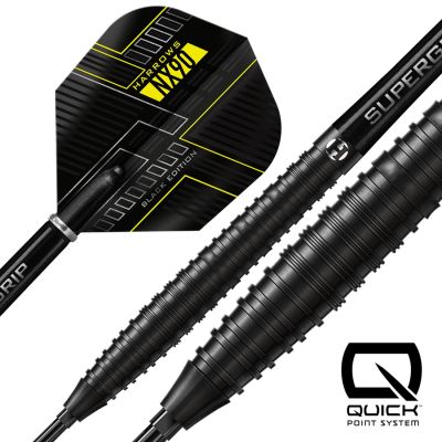 2. Harrows NX-90 Black Edition QP darts 90% steeltip