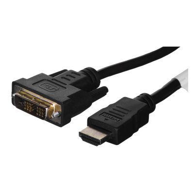 Lanberg CA-HDDV-10CC-0018-BK cable (HDMI M - DVI-D (18+1) M; 1.8m; black)