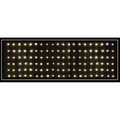 5. CHRISTMAS TREE LIGHTS LIGHT CURTAIN OUTSIDE/INTERNAL 120 LED 300X60CM WITH REMOTE CONTROL WARM WHITE