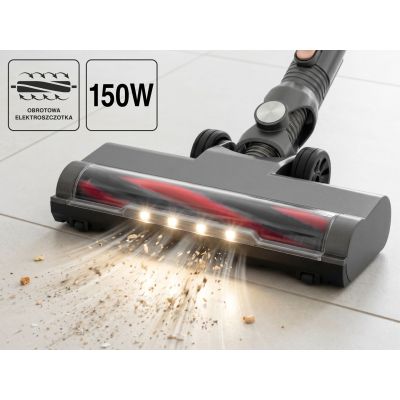 17. ELDOM CORDLESS VACUUM CLEANER OB210 2 IN 1 VERTICAL AND HANDHELD VACUUM CLEANER 40 MIN. BLDC MOTOR FOUR CHARGING WAYS