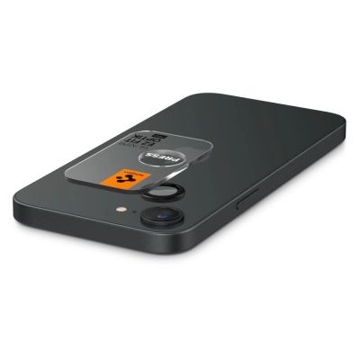 5. Spigen Optik Pro GLAS.TR "Ez Fit" Camera Cover 2-pack for iPhone 16e / 17e - Black