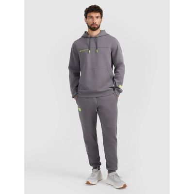 2. Men's sweatshirt with hood, open, 4F 4FRAW25TSWSM2458-23S