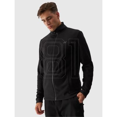 6. Fleece sweatshirt 4F M 4FWAW24TFLEM250-20S