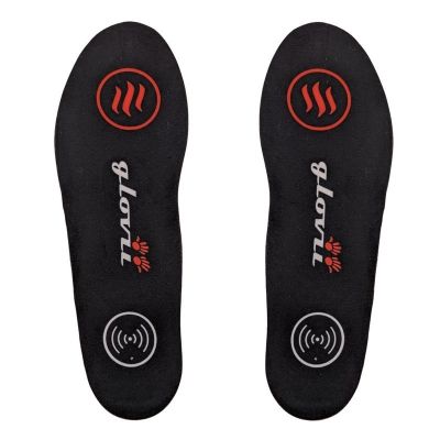 18. GLOVII HEATED SHOE INSERTS WITH REMOTE CONTROL, WIRELESSLY CHARGED, SIZE L (41-46) GW3L
