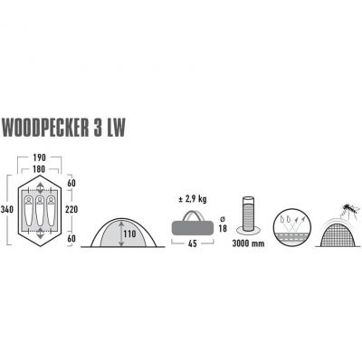 7. High Peak Woodpecker 3 LW 10195 tent
