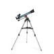6. Celestron Inspire 70AZ 35x Scope Black, Blue