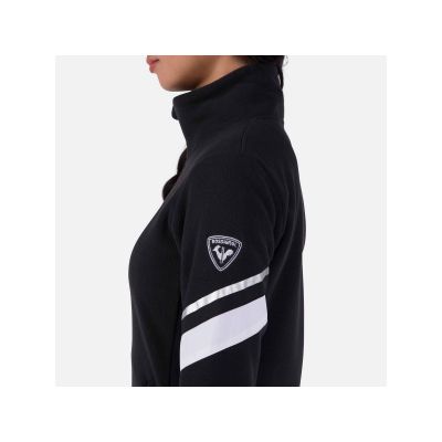6. Rossignol W Strawpile Fleece Fz Sweatshirt Black