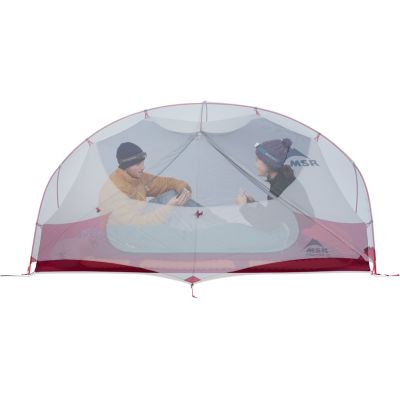 8. MSR Hubba Hubba NX 2 Person Dome Tent Red