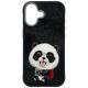 3. Nimmy Big Eyed Pet 2.0 Panda case for iPhone 17 - black