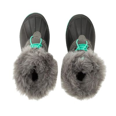 6. Lee Cooper winter boots for children, turquoise, insulated snow boots