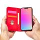 11. Magnet Card Case for Samsung Galaxy S23 Ultra flip cover wallet stand red