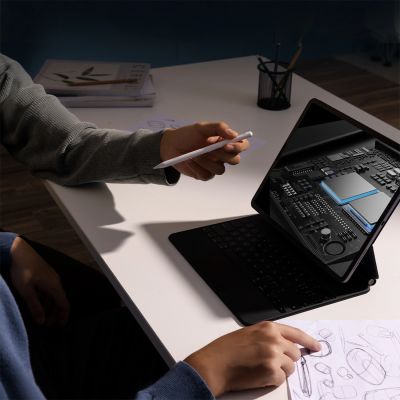 9. Baseus Smooth Writing 2 Active Stylus with Wireless Inductive Charging - White