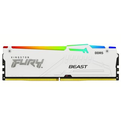 9. Kingston Technology FURY Beast RGB Memory Module 16GB 1 x 16GB DDR5 6000MT/s